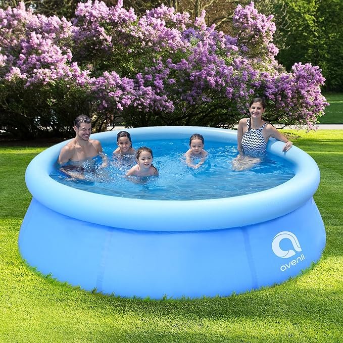 Avenli Piscina Redonda Prompt Set Azul