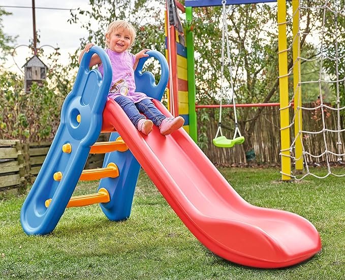 B.I.G. Big Tobogan de plastico con pasamanos de 154 x 42 x 44 cm Multicolor 56710 1