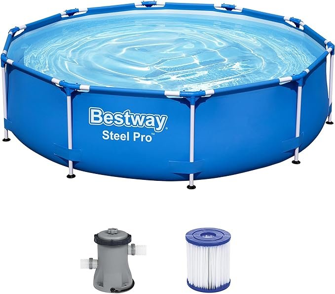 Bestway Acero Pro Piscina Modelo 56679 O305 x 76 cm 4678l con Bomba de filtracion un Cartucho