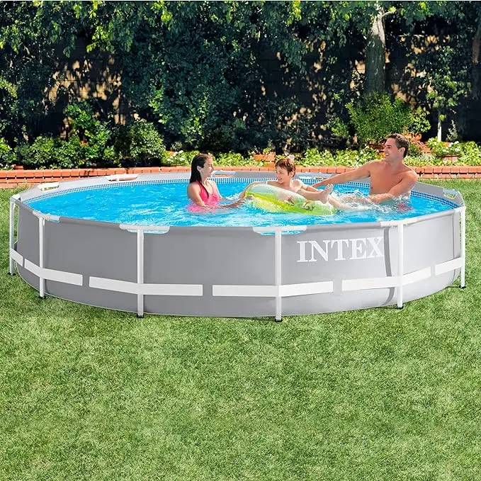 Intex 26712NP Piscina desmontable redonda INTEX Prism Frame con depuradora
